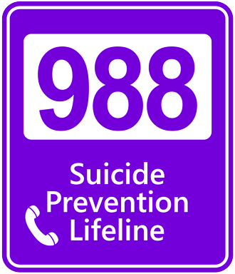 Dial or Text 988 Suicid Prevention Hotline